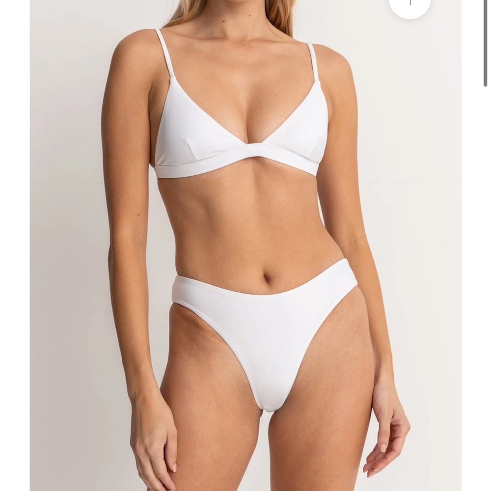 NWT Rhythm Elegant White Bikini Set